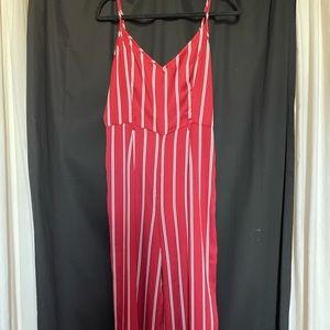 Striped Jumpsuit